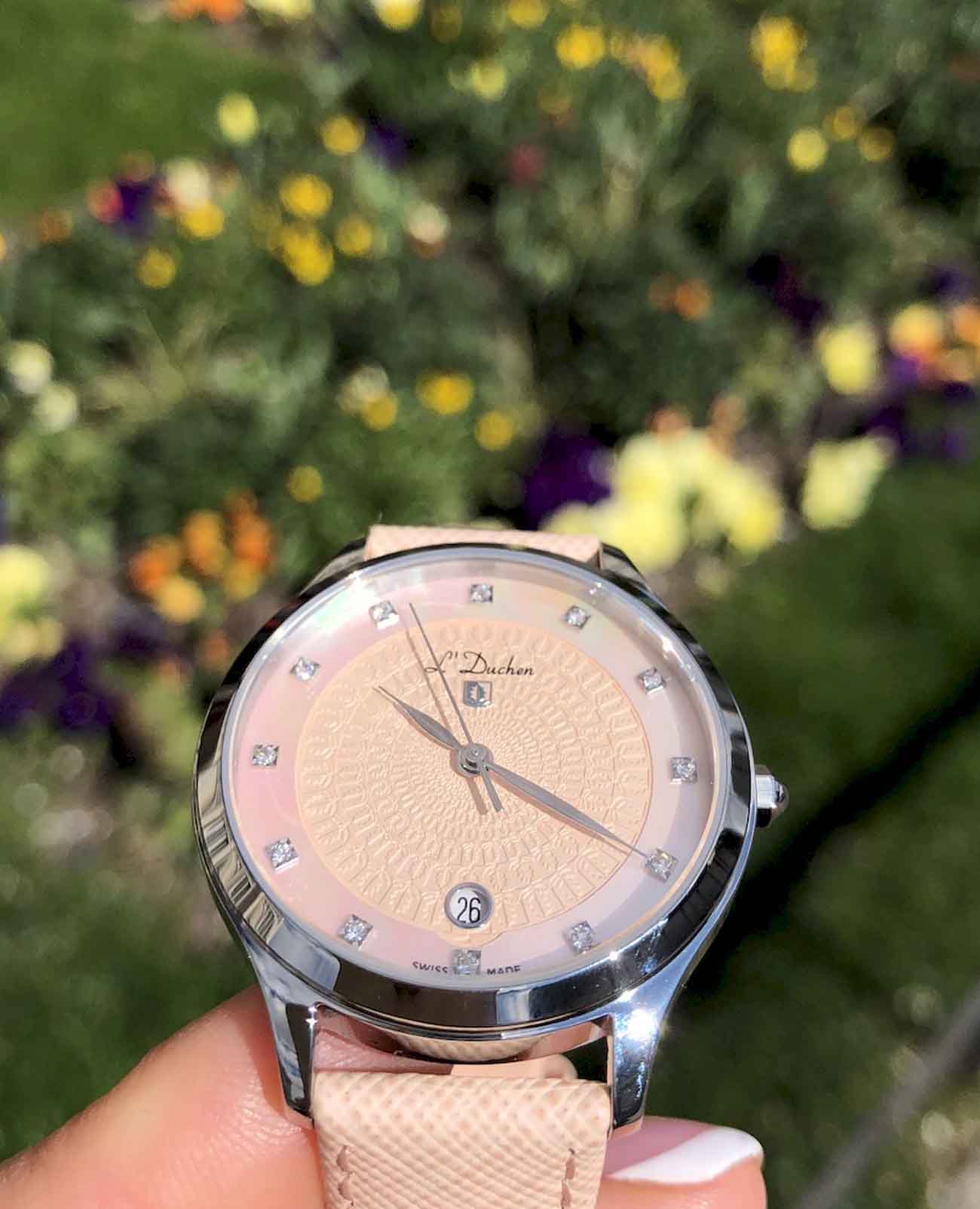 L'Duchen L'Duchen Grace D 791.15.35  - задняя крышка сталь металл корпуса, швейцария часы